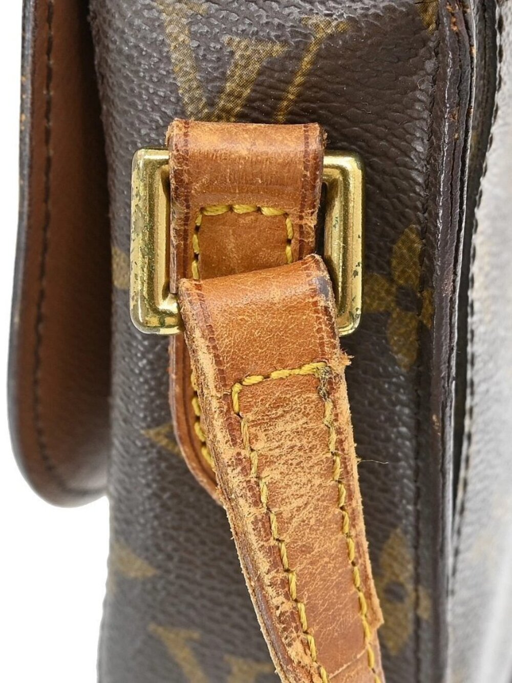 LOUIS VUITTON SAINT CLOUD MM SHOULDER BAG MONOGRAM M51243 8901VI RQ02349 - Picture 8 of 16